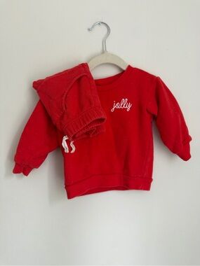 Indigo Baby "Jolly" Sweatshirt and Jogger Set (Size 12-18m)